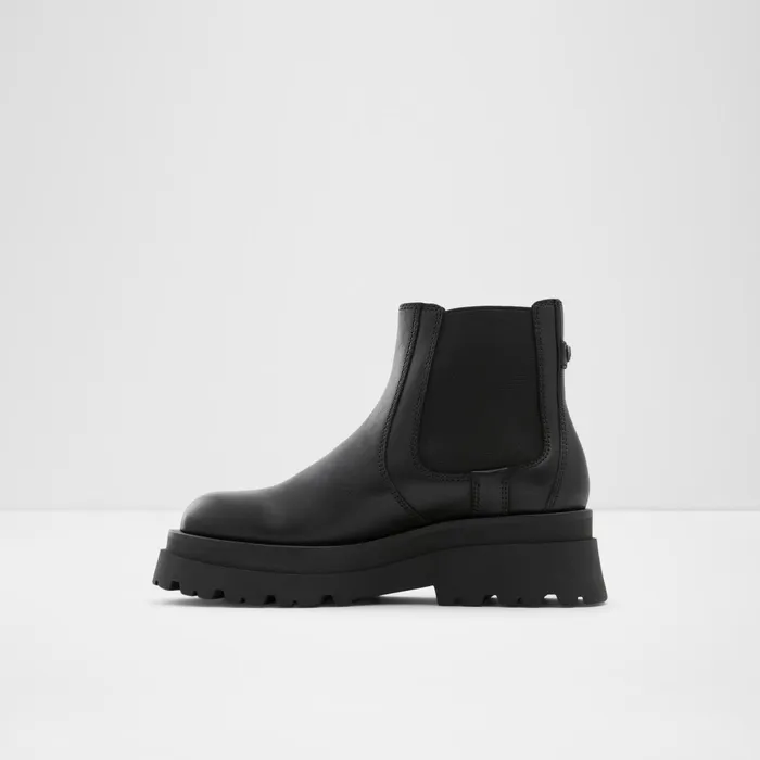 Stompd Black Leather Smooth Women ALDO Boots