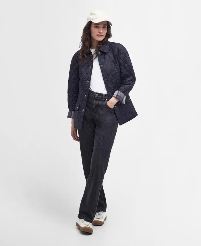 Summer Beadnell Quilted Jacket Pearl Women Barbour Quilted Jackets