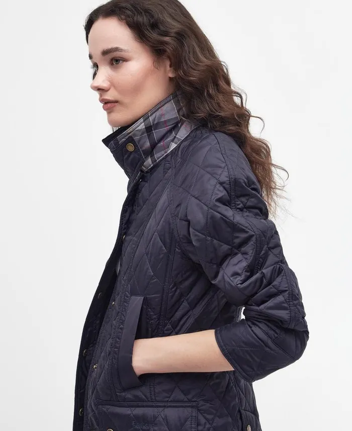 Summer Beadnell Quilted Jacket Pearl Women Barbour Quilted Jackets