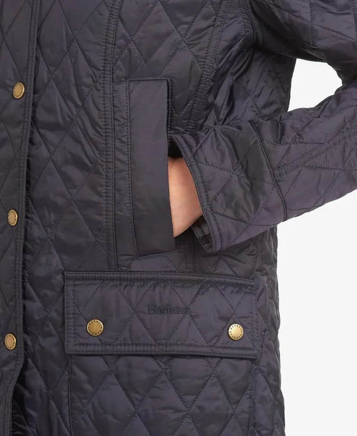 Summer Beadnell Quilted Jacket Pearl Women Barbour Quilted Jackets