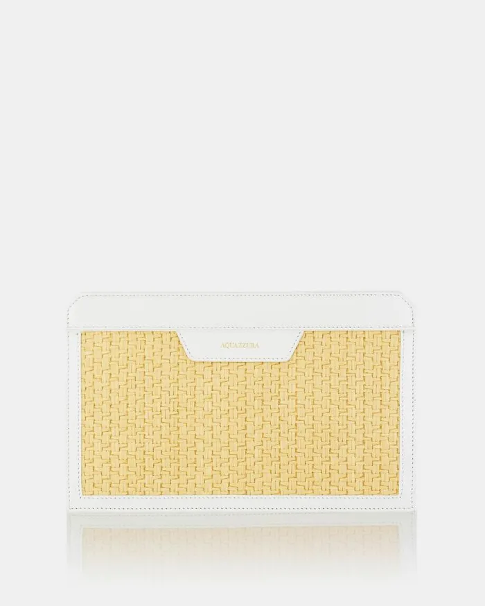 Summer Pochette Beige Women Aquazzura Clutch Bags Summer Pochette Beige Women Aquazzura Clutch Bags