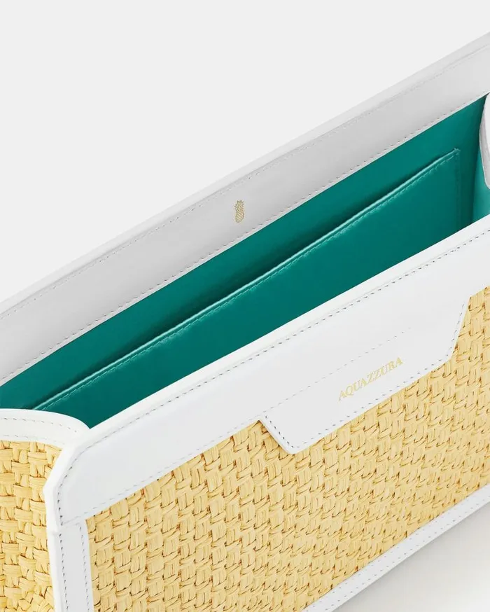 Summer Pochette Beige Women Aquazzura Clutch Bags Summer Pochette Beige Women Aquazzura Clutch Bags