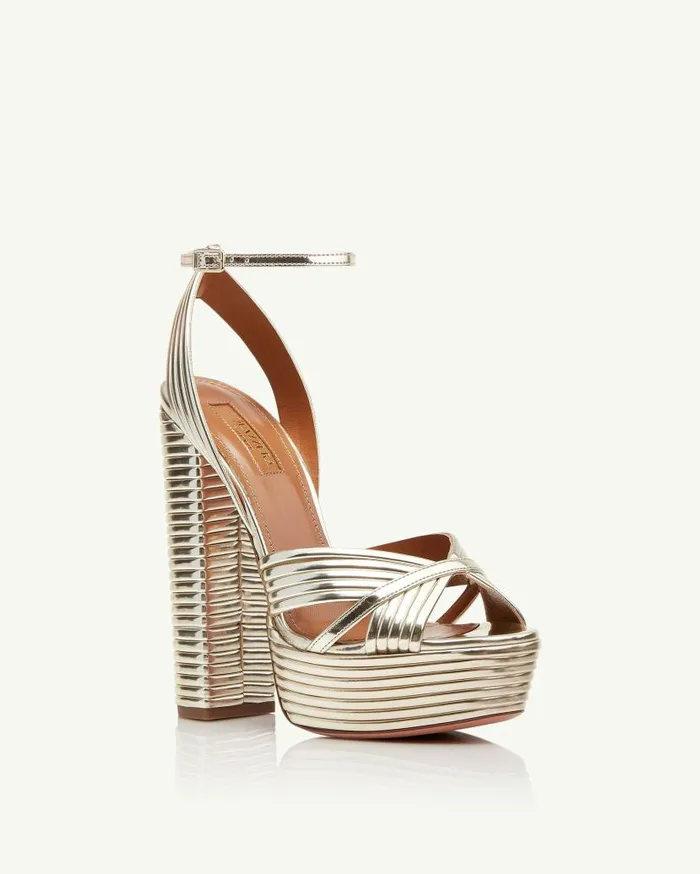 Sundance Plateau 140 Gold Women Aquazzura Essentials