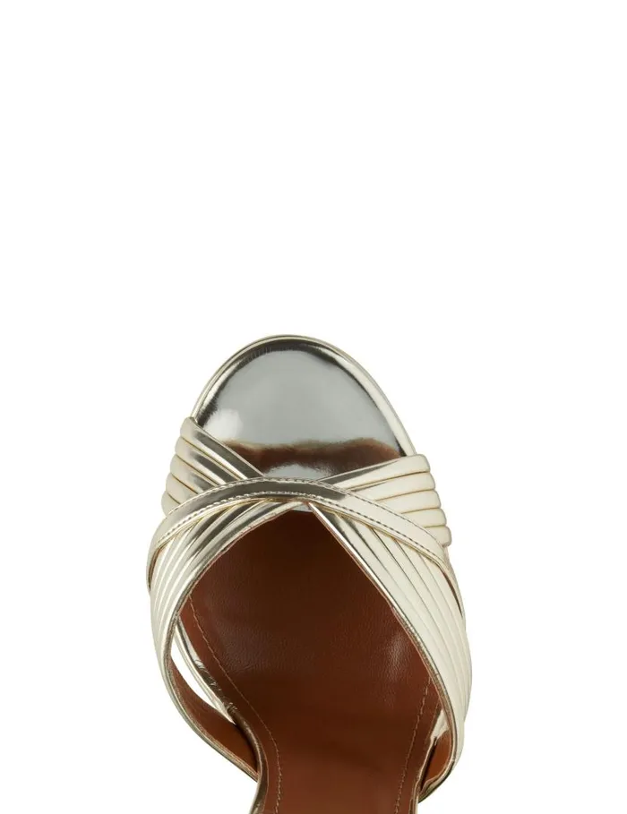 Sundance Plateau 140 Gold Women Aquazzura Essentials Sundance Plateau 140 Gold Women Aquazzura Essentials