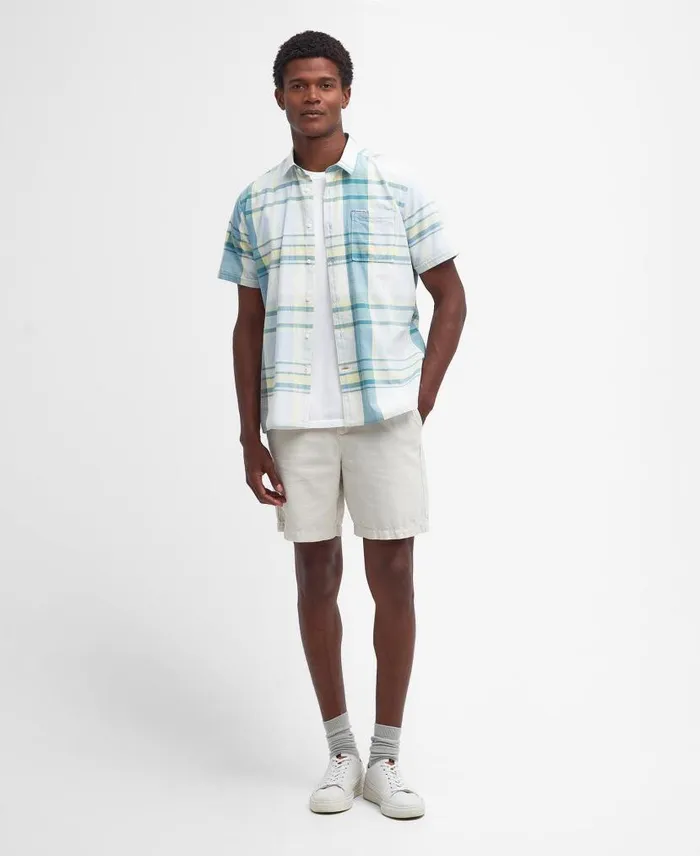 Swinton Regular Shirt Sky Men Barbour Shirts