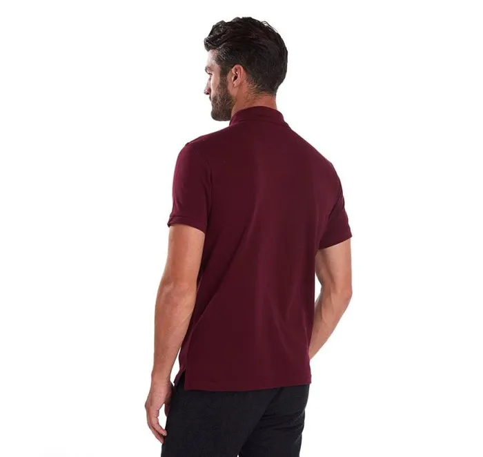 Tartan Pique Polo Shirt Surfspray Men Barbour Polo Shirts