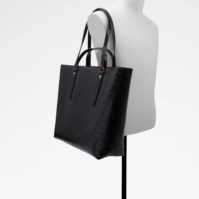 Tharejann Black Multi Women ALDO Tote Bags