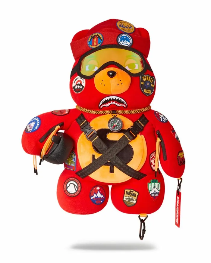 THE GLOBAL EXPEDITION MONEYBEAR TEDDYBEAR BACKPACK Bags SPRAYGROUND