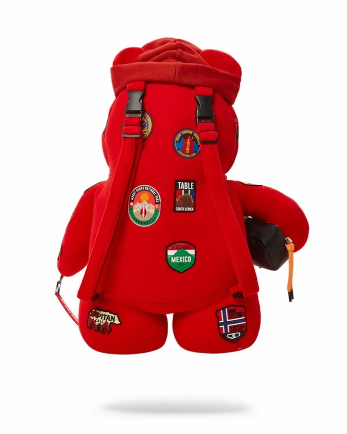 THE GLOBAL EXPEDITION MONEYBEAR TEDDYBEAR BACKPACK Bags SPRAYGROUND