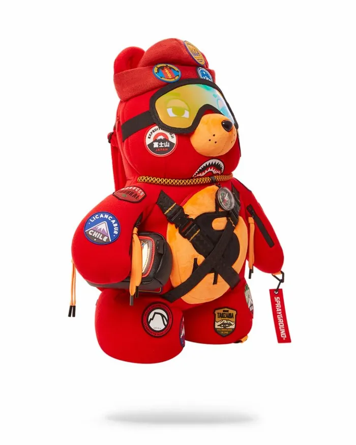 THE GLOBAL EXPEDITION MONEYBEAR TEDDYBEAR BACKPACK Bags SPRAYGROUND