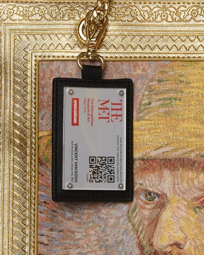 THE MET VAN GOGH FRAMED SELFPORTRAIT TOTE Bags SPRAYGROUND