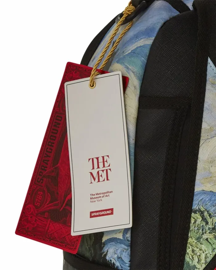 THE MET VAN GOGH WHEAT FIELD WITH CYPRESSES BACKPACK Bags SPRAYGROUND