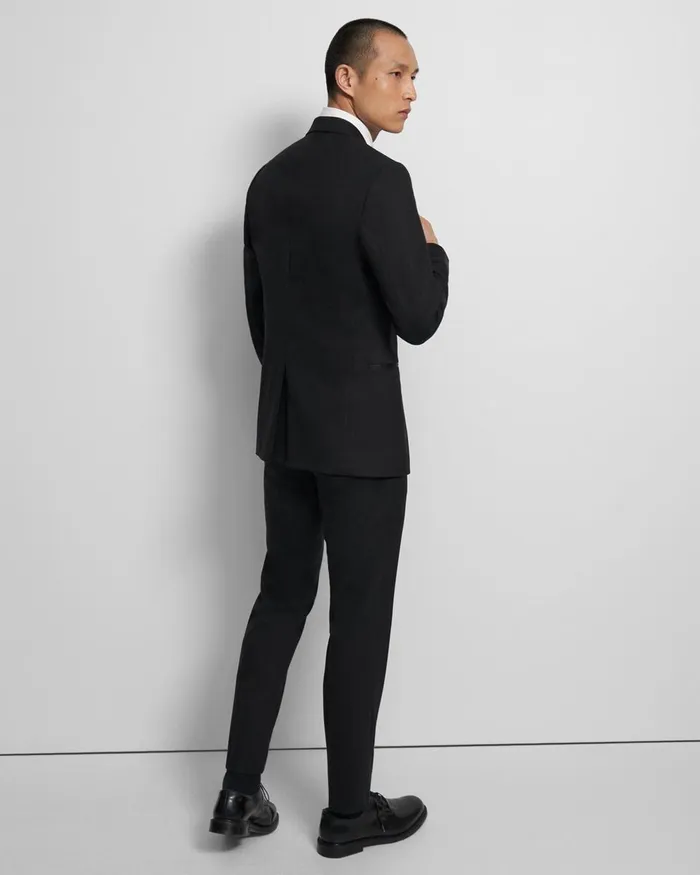Theory Blazers Jackets Chambers Tuxedo Blazer In Stretch Wool Black 8211 Men