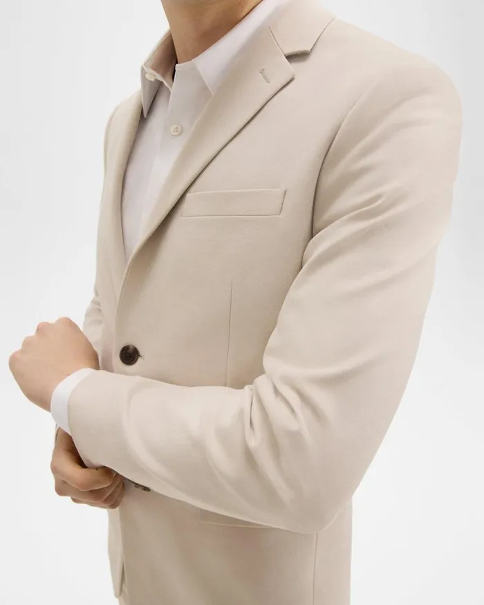 Theory Blazers Jackets Morton Blazer In Stretch Cotton New Sand 8211 Men