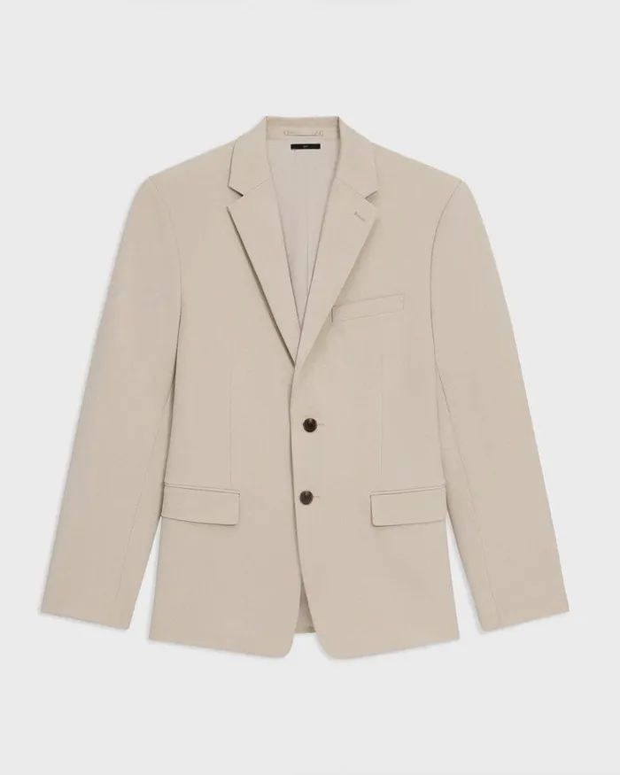 Theory Blazers Jackets Morton Blazer In Stretch Cotton New Sand 8211 Men
