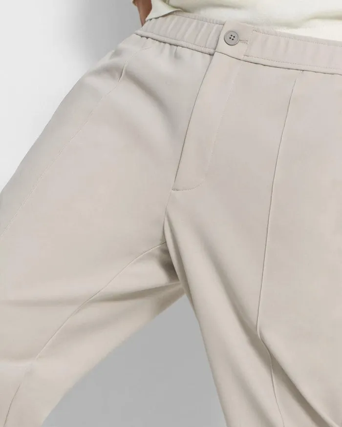 Theory Pants Curtis Drawstring Pant In Precision Ponte Putty 8211 Men