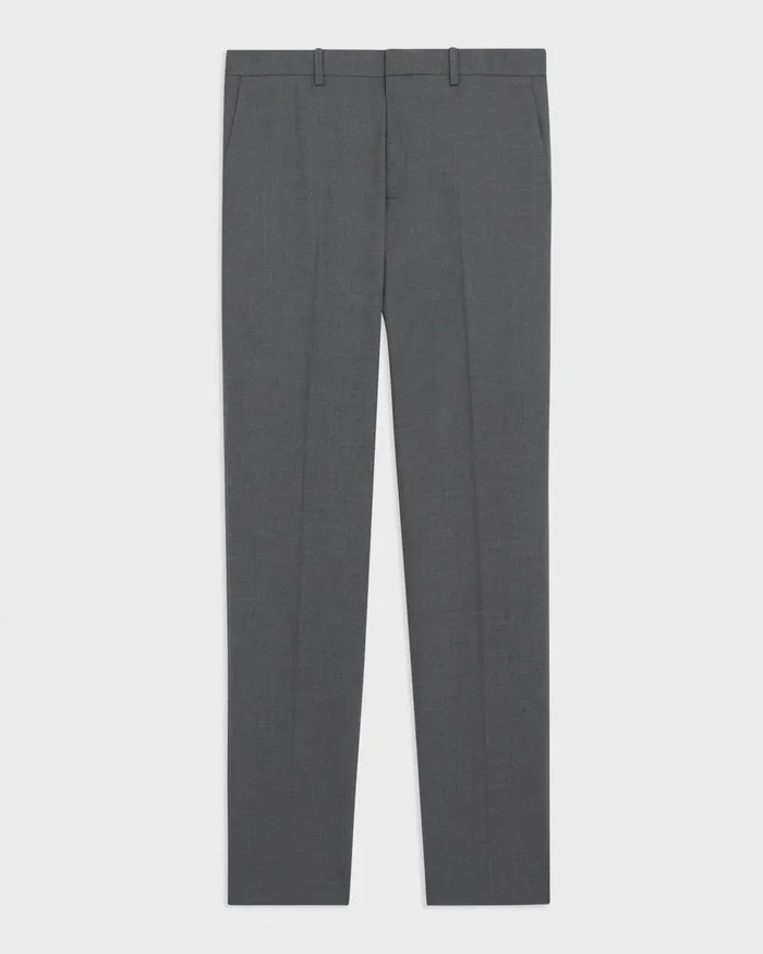 Theory Pants Mayer Pant In Stretch Wool Medium Charcoal 8211 Men