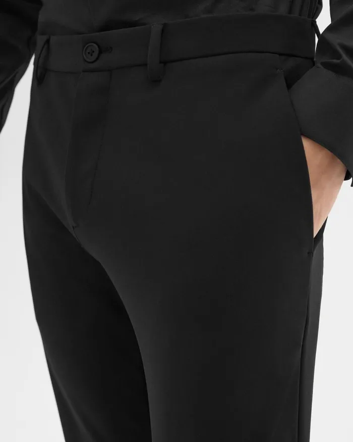 Theory Pants Zaine Pant In Precision Ponte Black 8211 Men