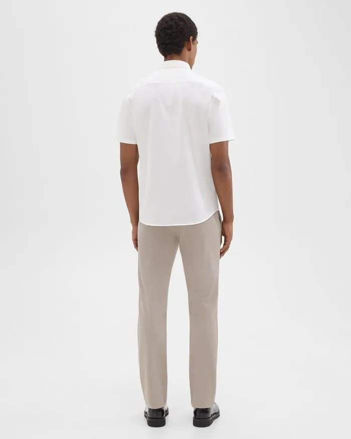 Theory Pants Zaine Pant In Precision Ponte Putty 8211 Men