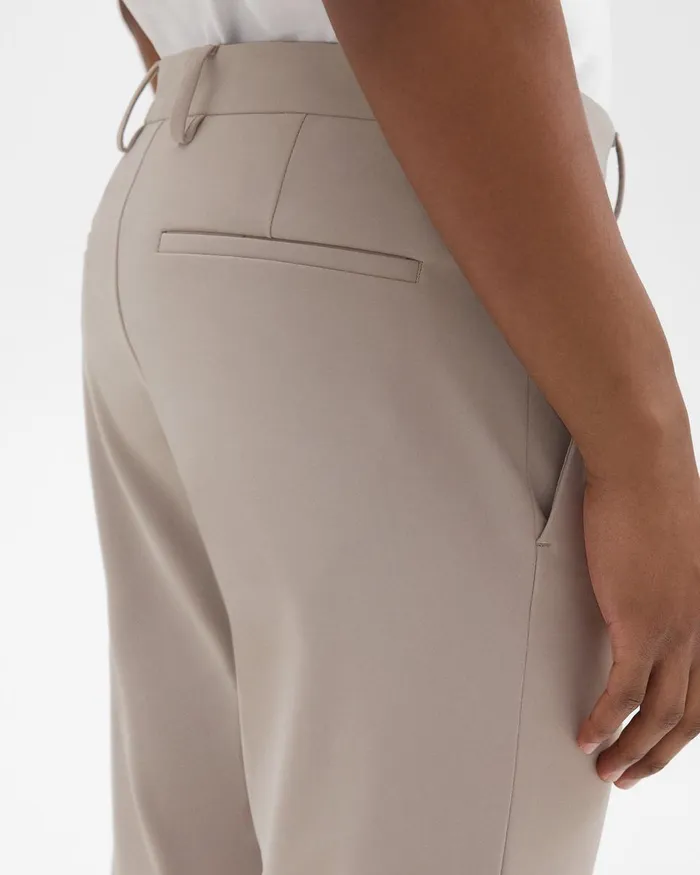 Theory Pants Zaine Pant In Precision Ponte Putty 8211 Men