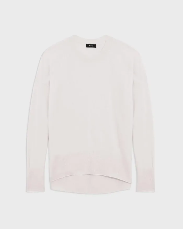 Theory Sweaters Cardigans Karenia Sweater In Cashmere Ivory 8211 Women