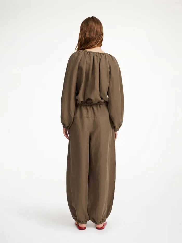 Tops and Blouses Women By Malene Birger Lalow Blouse Shitake