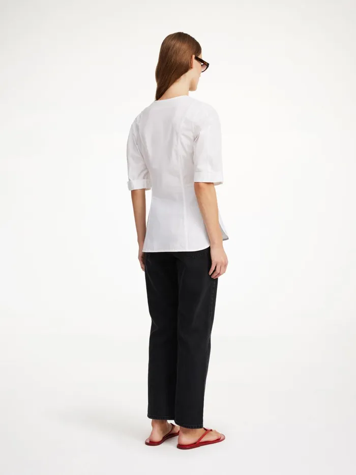 Tops and Blouses Women By Malene Birger Liomas Top Pure White