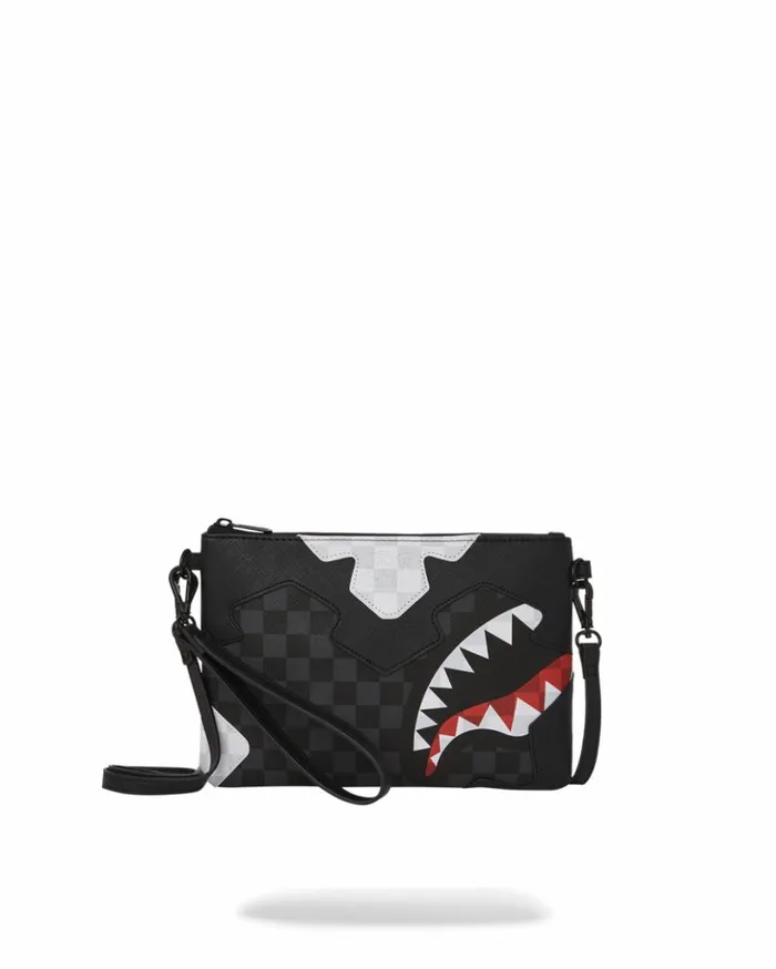 TRIPLE DECKER HEIR TO THE THRONE CROSSOVER CLUTCH Bags SPRAYGROUND
