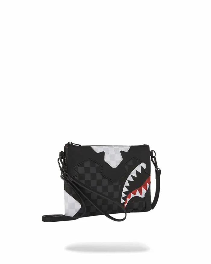 TRIPLE DECKER HEIR TO THE THRONE CROSSOVER CLUTCH Bags SPRAYGROUND