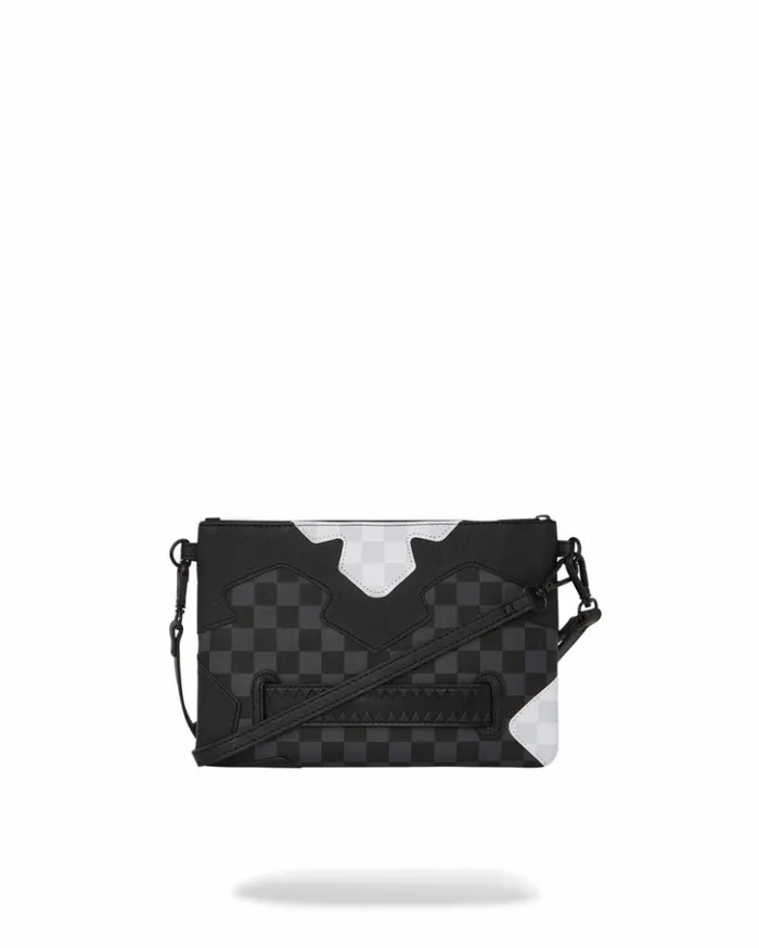 TRIPLE DECKER HEIR TO THE THRONE CROSSOVER CLUTCH Bags SPRAYGROUND