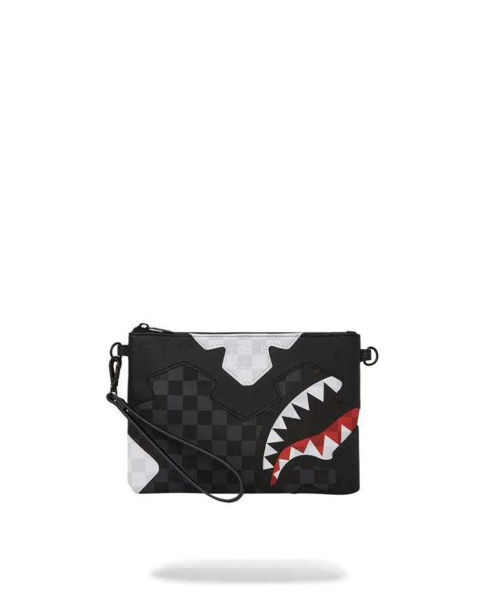 TRIPLE DECKER HEIR TO THE THRONE CROSSOVER CLUTCH Bags SPRAYGROUND