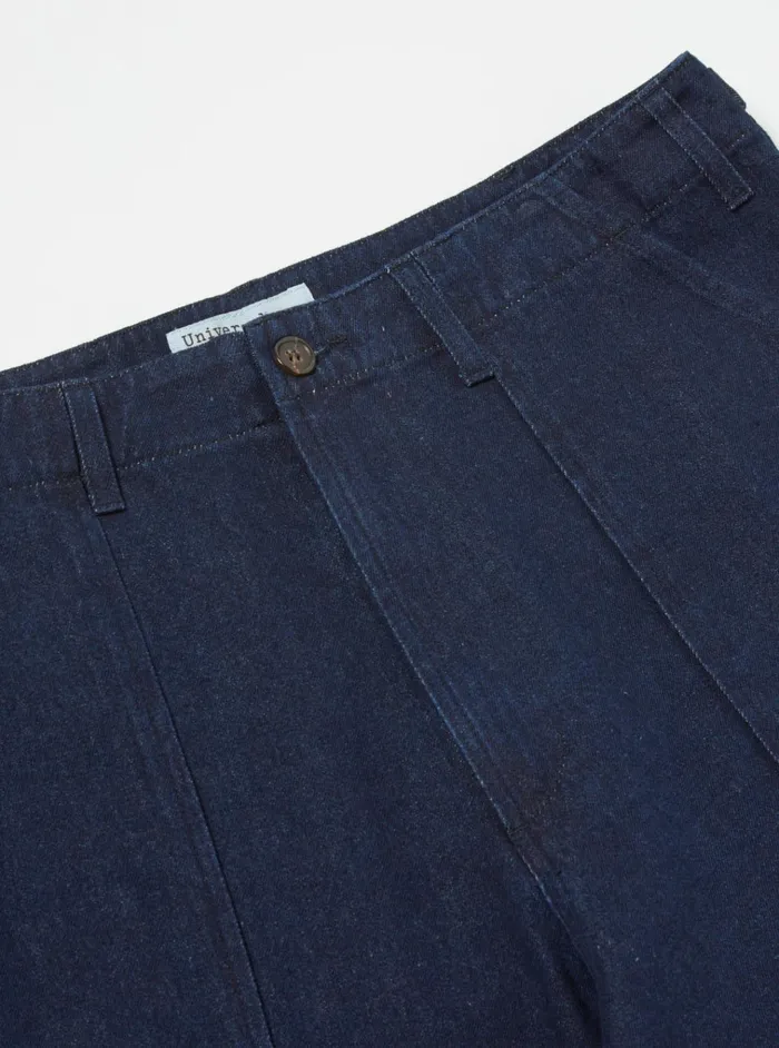 Trousers Men Universal Works Universal Works Fatigue Pant In 11oz Indigo Denim