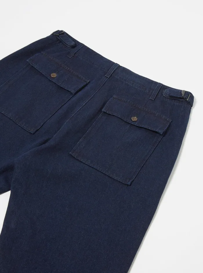 Trousers Men Universal Works Universal Works Fatigue Pant In 11oz Indigo Denim