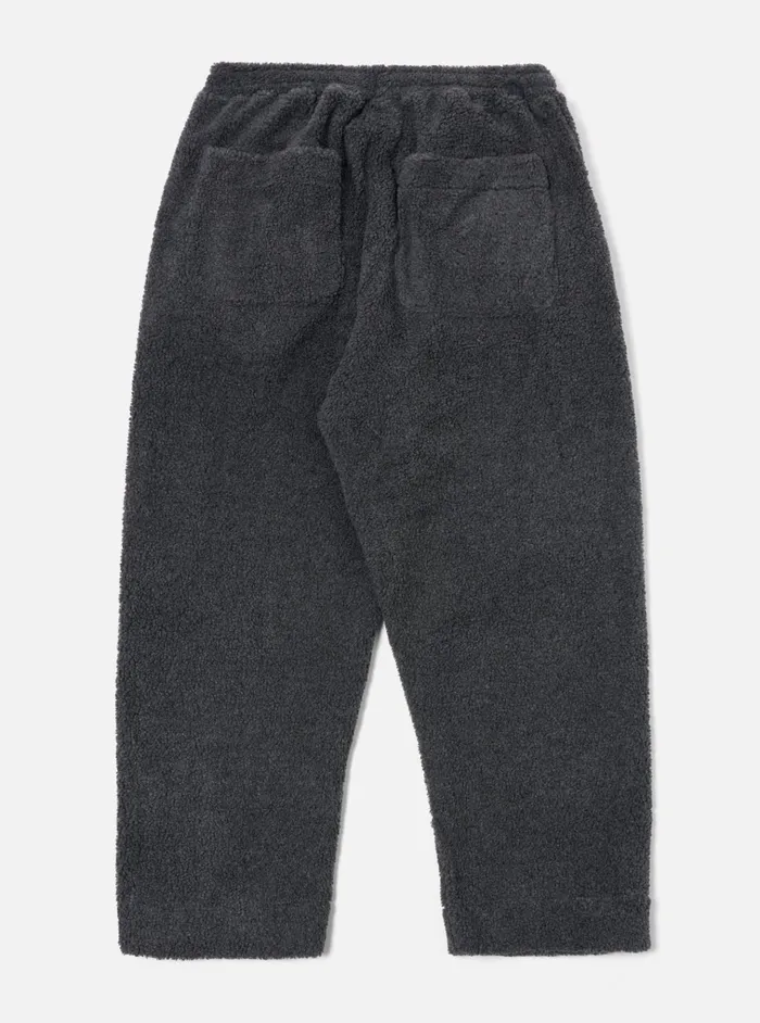 Trousers Men Universal Works Universal Works Judo Pant In Charcoal Mountain Fleece