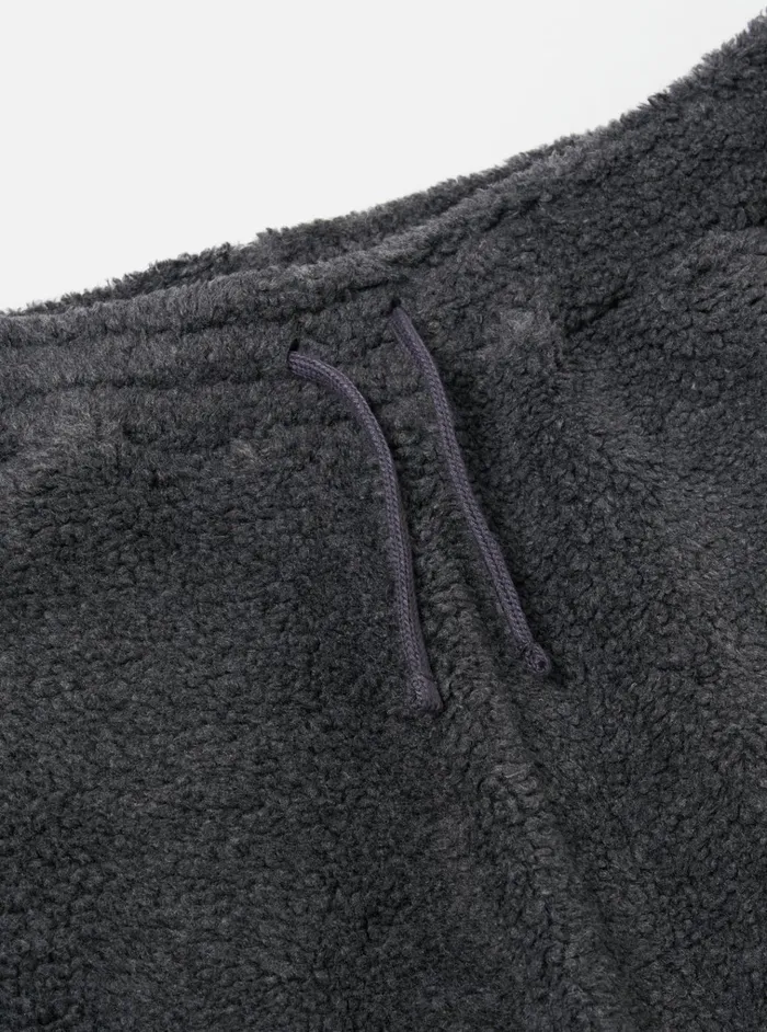 Trousers Men Universal Works Universal Works Judo Pant In Charcoal Mountain Fleece