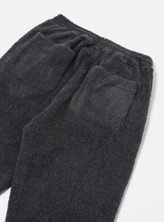 Trousers Men Universal Works Universal Works Judo Pant In Charcoal Mountain Fleece
