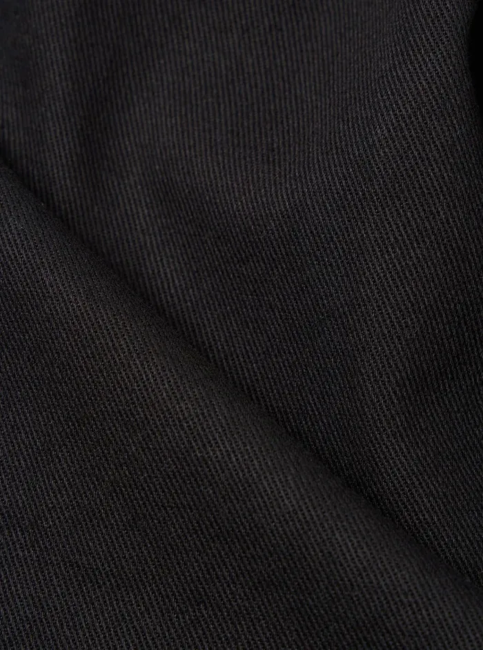 Trousers Men Universal Works Universal Works Military Chino In Black Works Twill