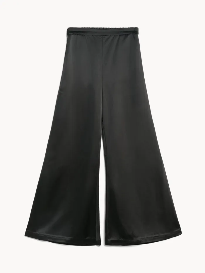 Trousers Women By Malene Birger Lucee Flared Trousers Black