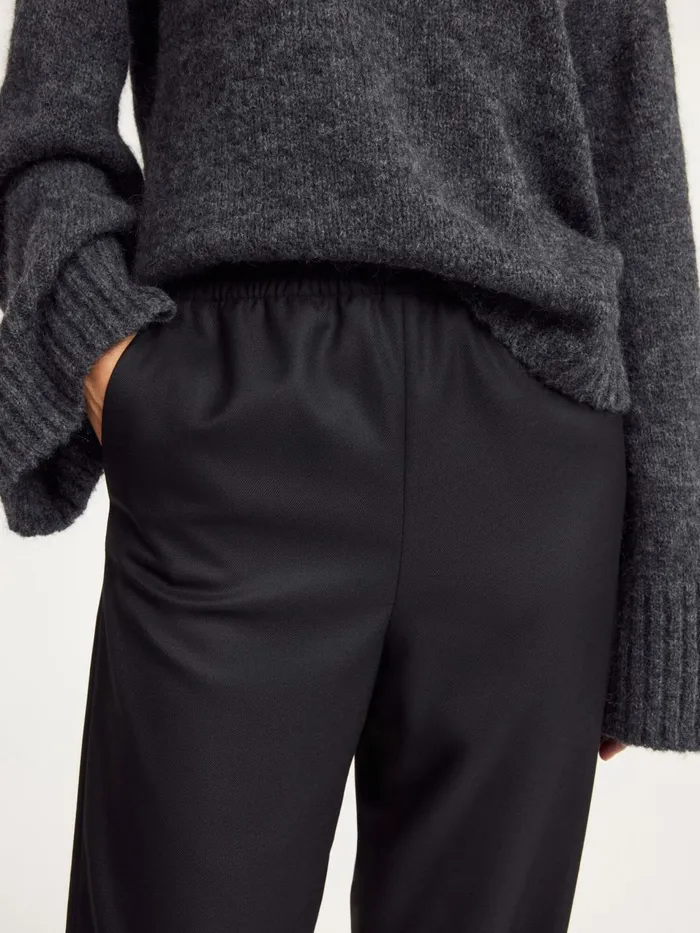 Trousers Women By Malene Birger Remi Trousers Black