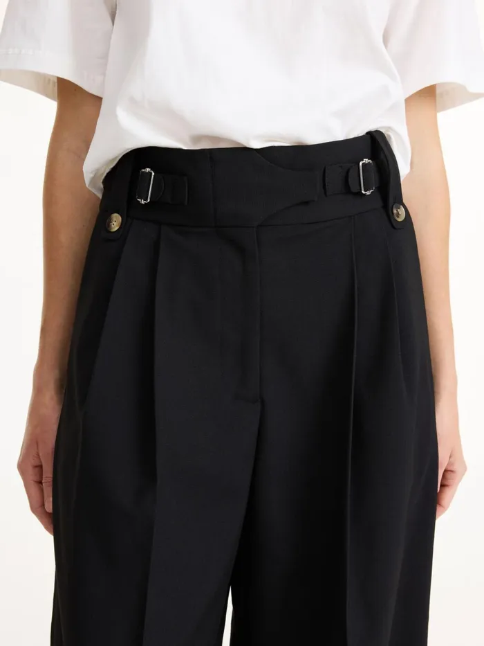 Trousers Women By Malene Birger Taal HighWaist Trousers Black