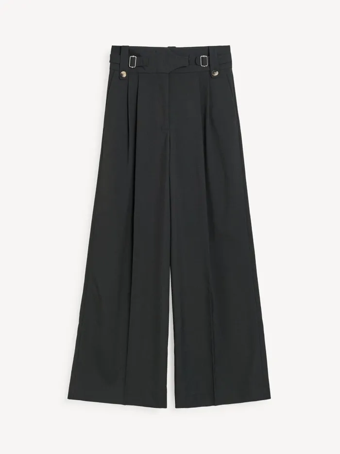 Trousers Women By Malene Birger Taal HighWaist Trousers Black