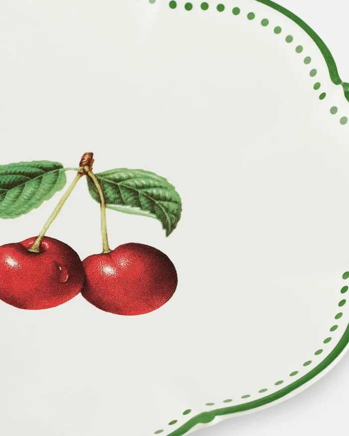 Tutti Frutti Dessert Plate Green Women Aquazzura Dinnerware Tutti Frutti Dessert Plate Green Women Aquazzura Dinnerware
