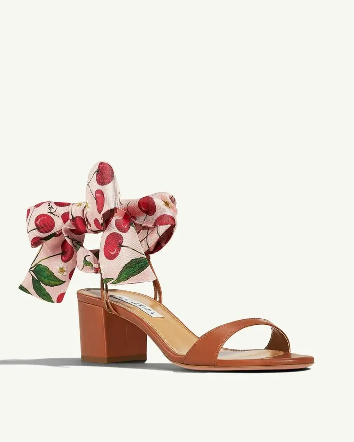 Twilly Sandal 50 Brown Women Aquazzura Sandals