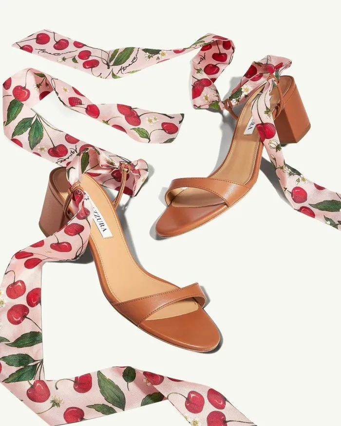 Twilly Sandal 50 Brown Women Aquazzura Sandals