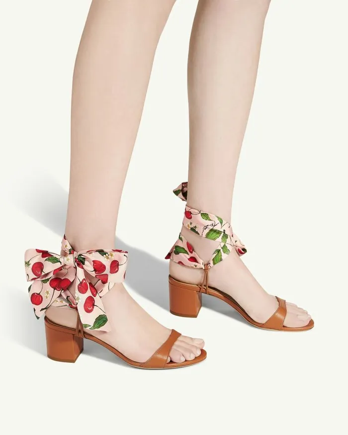 Twilly Sandal 50 Brown Women Aquazzura Sandals
