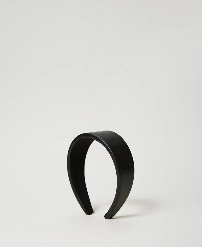 Twinset Headband With Logo Black Girl