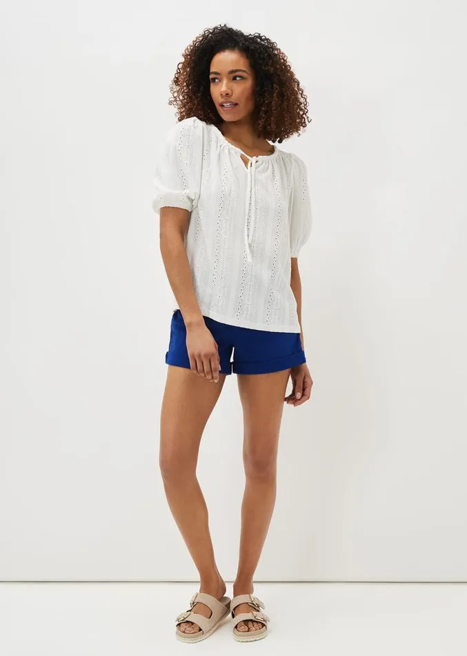 Una Denim Short Cobalt Women Phase Eight Trousers