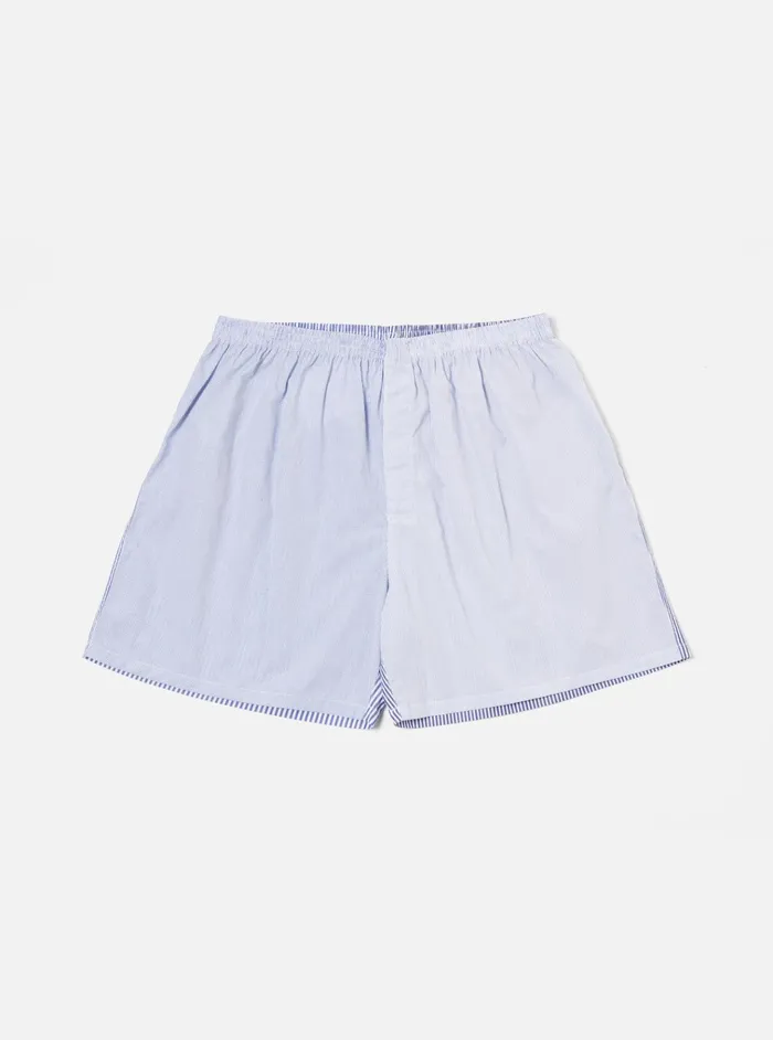 Underwear Men Universal Works Universal Works 3 Pack Boxer Short In Blue Classic Mix