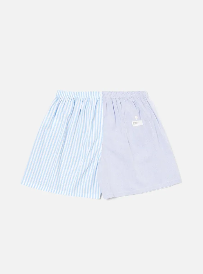 Underwear Men Universal Works Universal Works 3 Pack Boxer Short In Blue Classic Mix