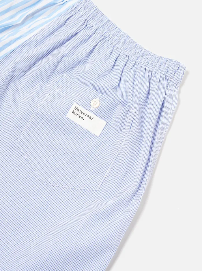 Underwear Men Universal Works Universal Works 3 Pack Boxer Short In Blue Classic Mix